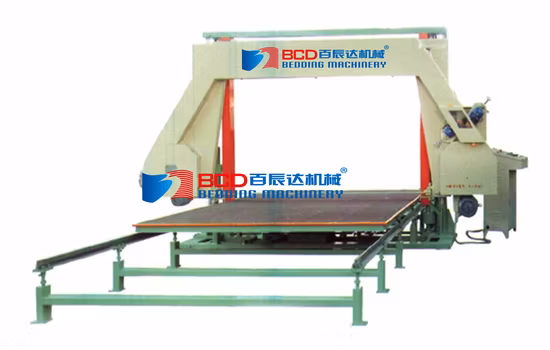 China Horizontal PU Foam Cutting Machine