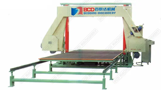 China Horizontal PU Foam Cutting Machine