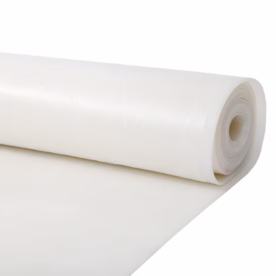 Hoja de caucho de silicona industrial de alta calidad Hoja de silicona suave